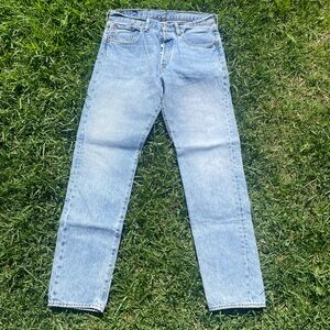 Levi's Light Blue Ankle & Cropped Jeans